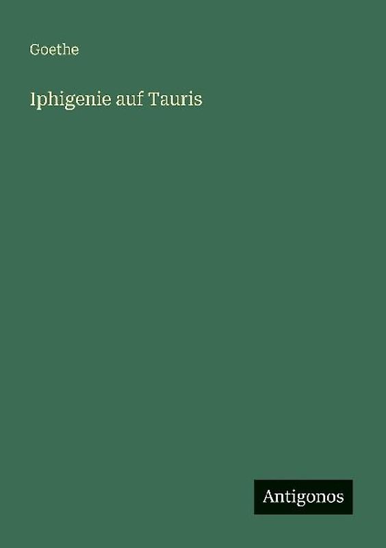 Iphigenie auf Tauris