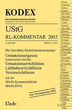 KODEX UStG-Richtlinien-Kommentar 2015