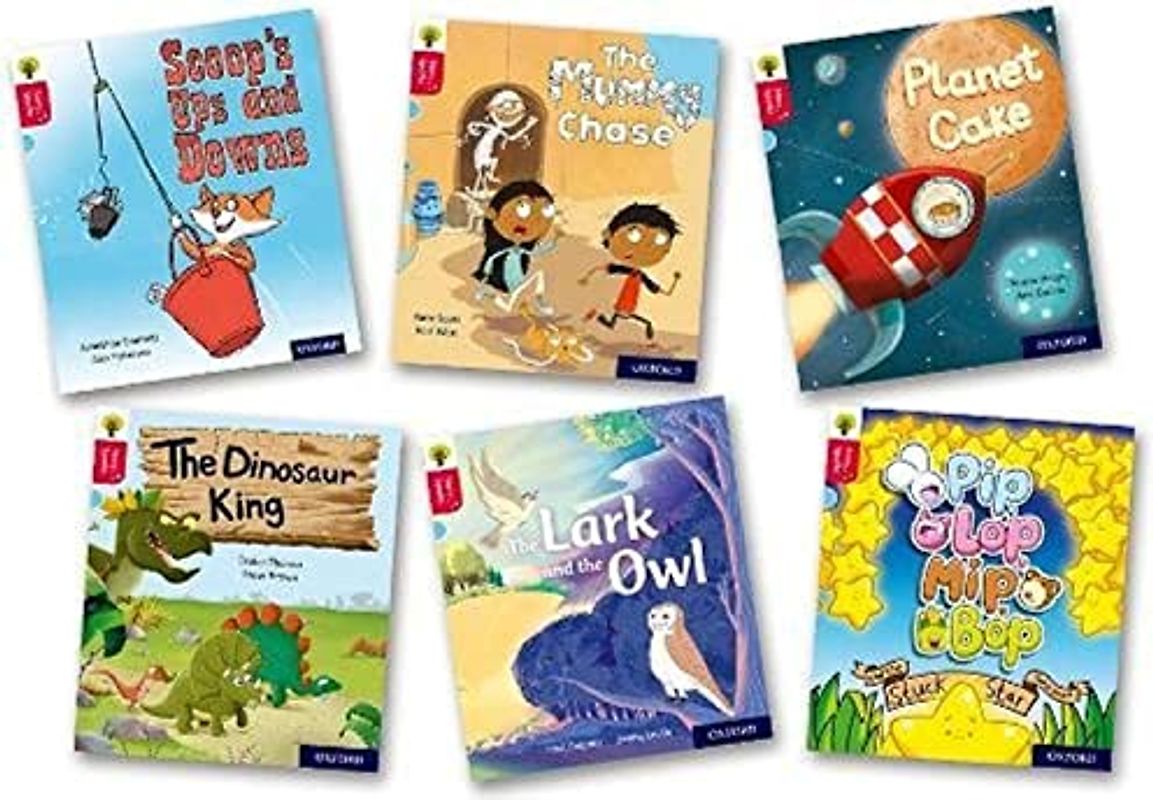 Oxford Reading Tree Story Sparks: Oxford Level 4: Mixed Pack of 6