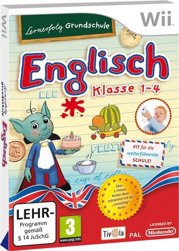 Lernerfolg Grundschule Englisch Klasse 1-4 Nintendo Wii