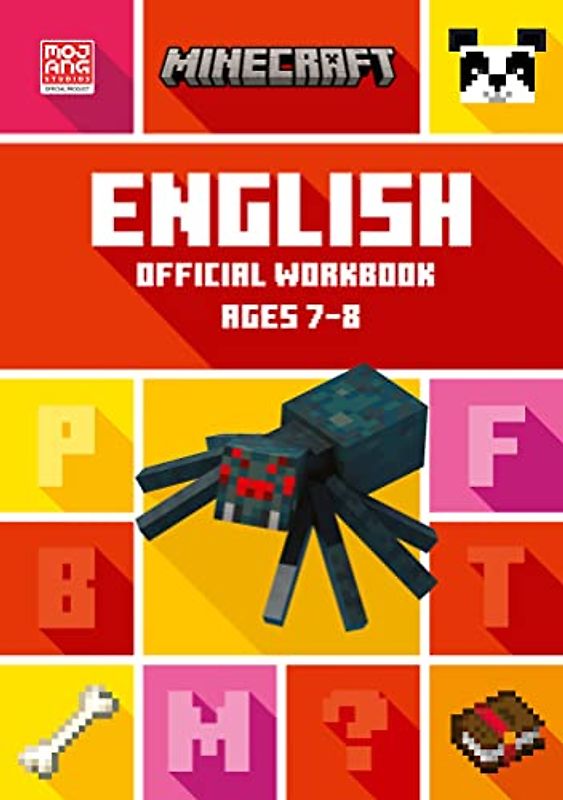 Minecraft English Ages 7-8: Official Workbook (Minecraft Education)