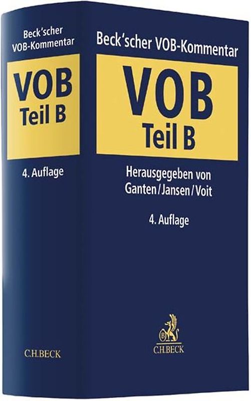 Beck'scher VOB-Kommentar VOB Teil B