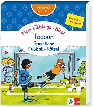 Klett Mein Lieblings-Block Toooor! Sportliche Fußball-Rätsel