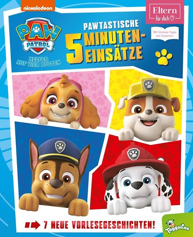 PAW Patrol: Pawtastische 5-Minuten-Einsätze (ELTERN-Vorlesebuch)