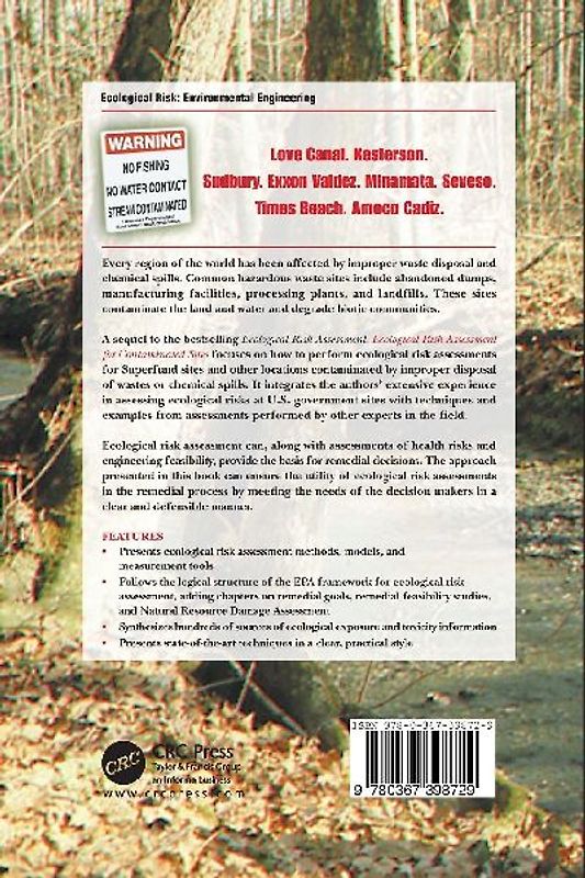 Ecological Risk Assessment for Contaminated Sites