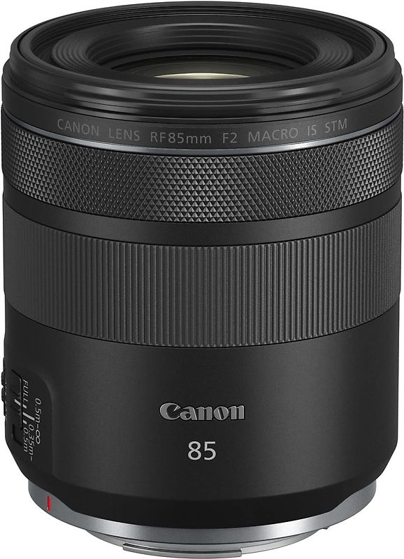 Canon RF 85 mm F2.0 Makro IS STM 67 mm Filtergewinde (Canon RF Anschluss) schwarz