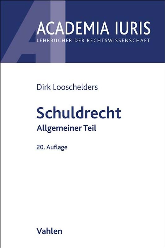 Schuldrecht Allgemeiner Teil