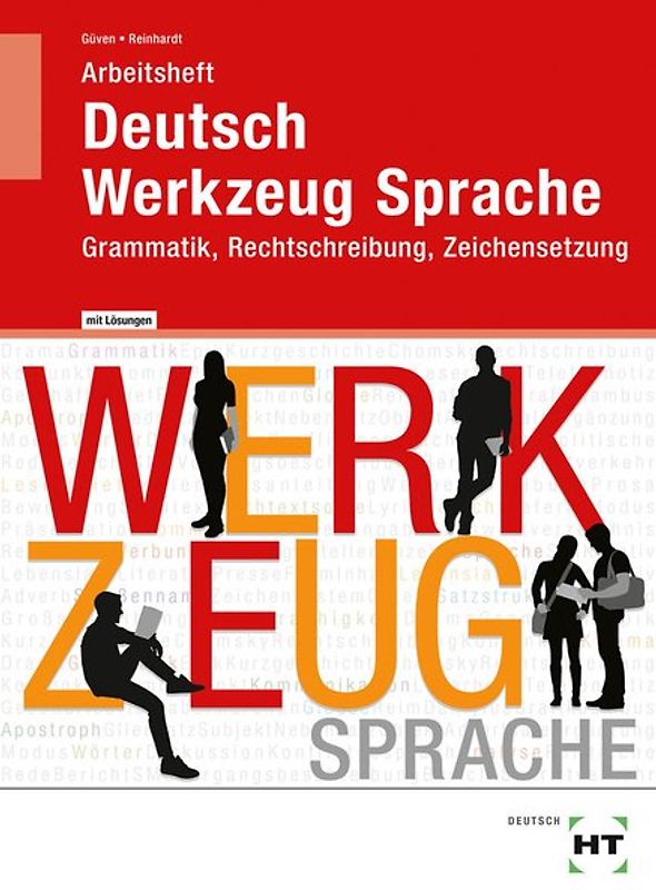 Arbeitsheft mit eingetragenen Lösungen Deutsch - Werkzeug Sprache