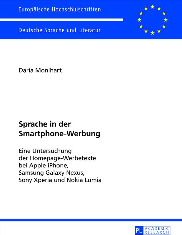 Sprache in der Smartphone-Werbung
