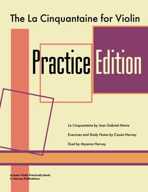 The La Cinquantaine for Violin Practice Edition