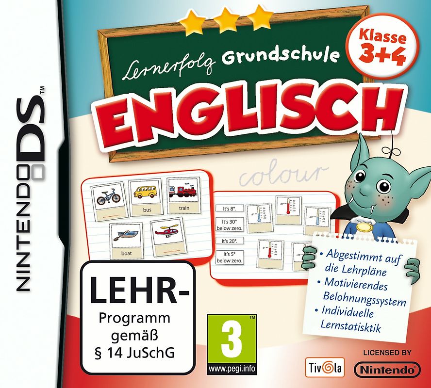 Lernerfolg Grundschule: Englisch - Klasse 3 + 4 Nintendo DS