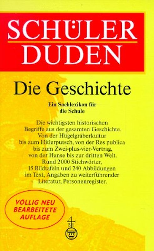 Schülerduden. Die Geschichte