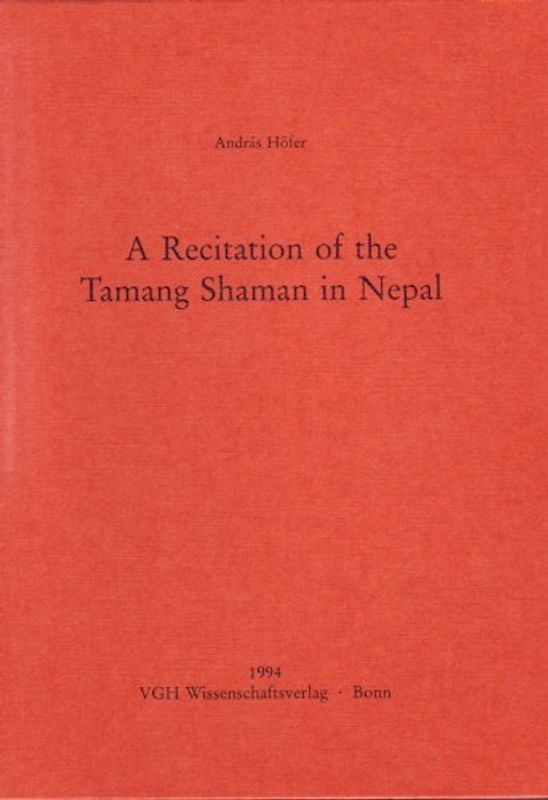 A Recitation of the Tamang Shaman in Nepal