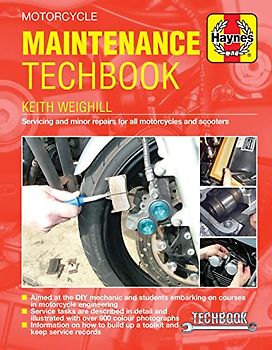 Motorcycle Maintenance Techbook (Haynes Service and Repair Manual Series)