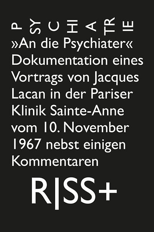 RISS+ »Psychiatrie«