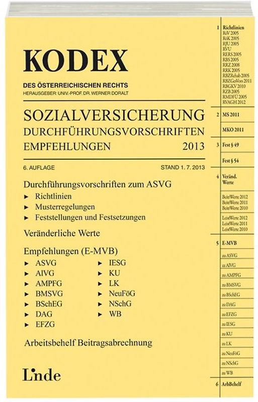 KODEX Sozialversicherung 2013/14, Band III