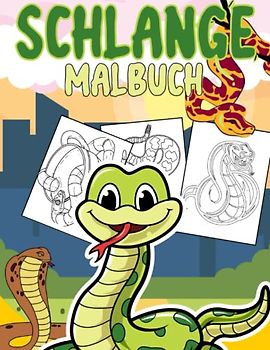 Schlange Malbuch: Malvorlagen Für Jungen, Mädchen (4–8, 8–12 Jahre) und Erwachsene: 44 originelle und einzigartige Schlange-Designs: Für ... für alle: Nettes Geschenk für Jeden Anlass