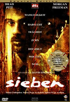 Sieben - Sieben Todsünden, Sieben Wege zu sterben, Sieben Wege zu töten [Special Edition] DVD