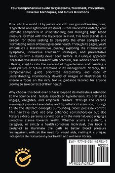 Hypertension (High Blood Pressure) - From Causes to Control