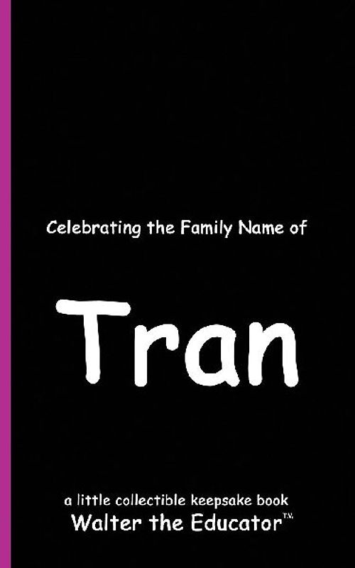 Celebrating the Family Name of Tran