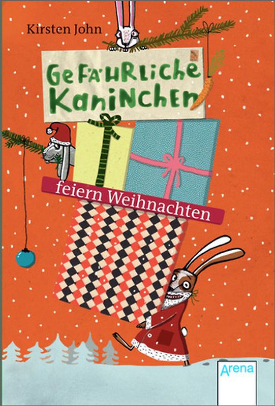 Gefährliche Kaninchen feiern Weihnachten