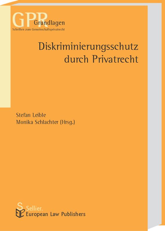 Diskriminierungsschutz durch Privatrecht