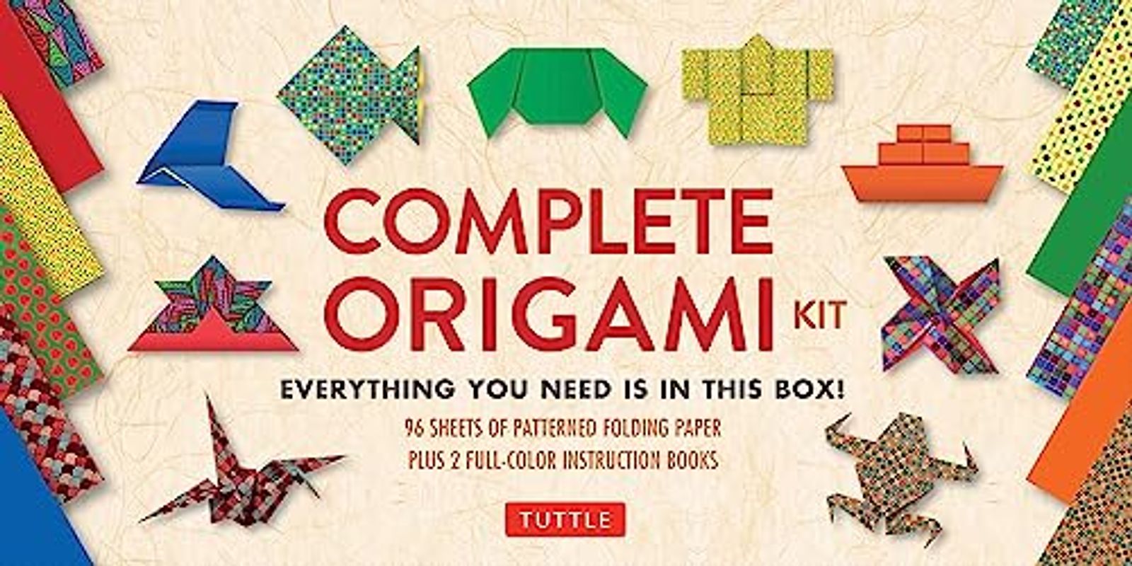Complete Origami Kit: [kit with 2 Origami How-To Books, 98 Papers, 30 Projects] This Easy Origami for Beginners Kit Is Great for Both Kids a: [Kit ... Kit is Great for Both Kids and Adults