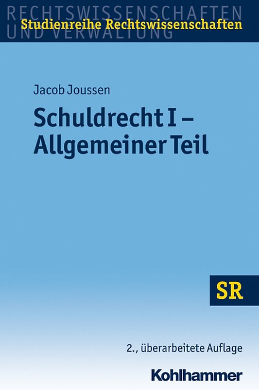 Schuldrecht I - Allgemeiner Teil