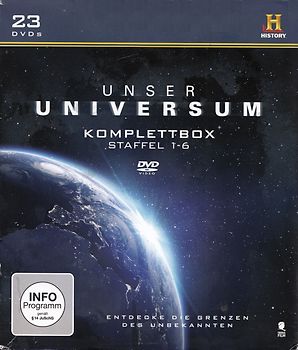 Unser Universum: Die Komplettbox - Staffel 1-6 [23 DVDs] DVD