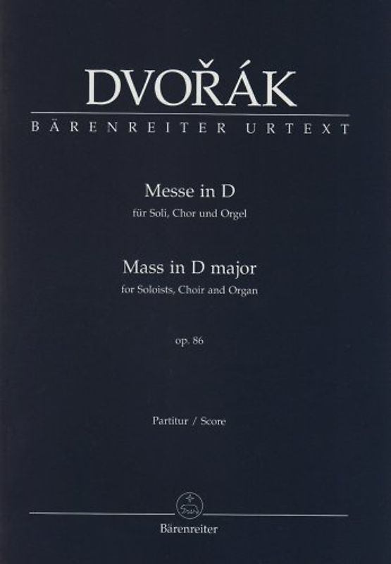 Messe in D op. 86. Für Soli, Chor und Orgel