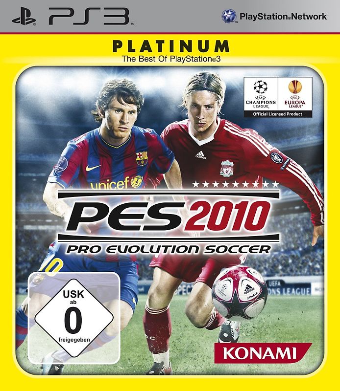 Pro Evolution Soccer 2010 [Platinum, Internationale Version] PlayStation 3