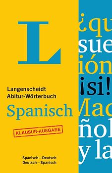 Langenscheidt Abitur-Wörterbuch Spanisch - Buch mit Online-Anbindung