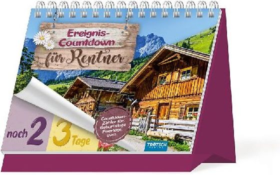 Trötsch Event-Countdown Ereignis-Countdown für Rentner