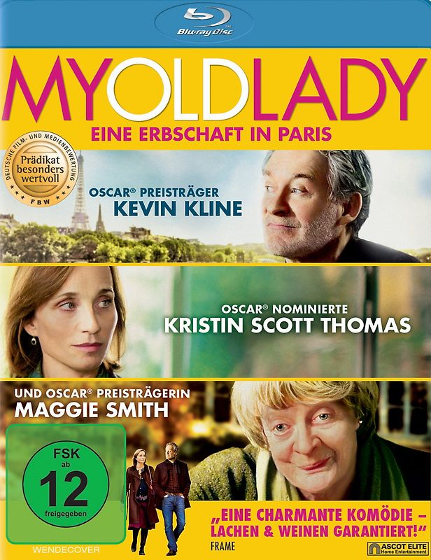 My Old Lady Blu-ray Disc