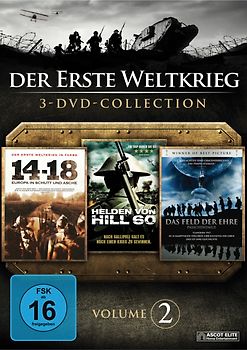 Der erste Weltkrieg - Vol. 2 - 14-18: Europa in Schutt und Asche / Helden von Hill 60 / Das Feld der Ehre [3 DVDs] DVD