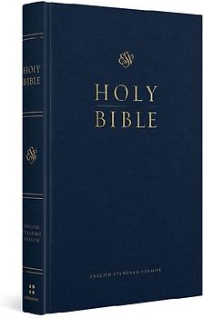 ESV Church Bible, Large Print (Hardcover, Blue)