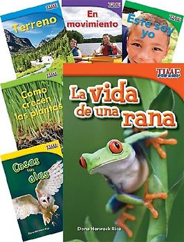 Time for Kids(r) Informational Text Grade 1 Spanish Readers Set 1 10-Book Set