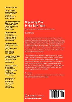 Organising Play in the Early Years
