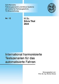International harmonisierte Testszenarien für das automatisierte Fahren