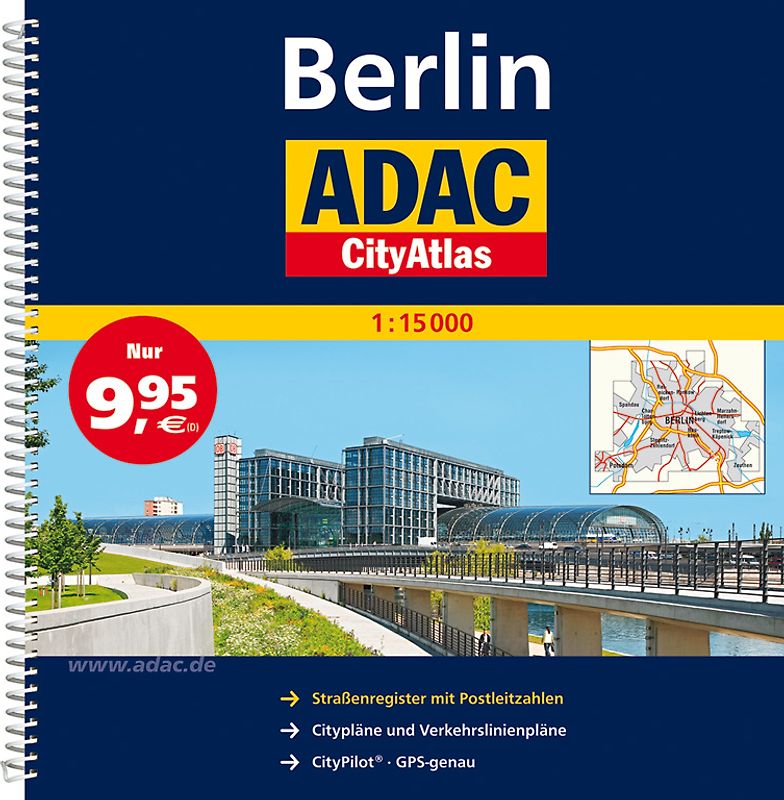 ADAC Cityatlas Berlin 1:15.000