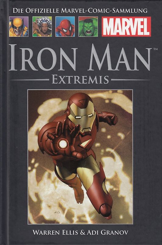 Die offizielle Marvel-Comic-Sammlung 43: Iron Man: Extremis - Warren Ellis [Gebundene Ausgabe]
