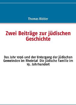 Zwei Beiträge zur jüdischen Geschichte