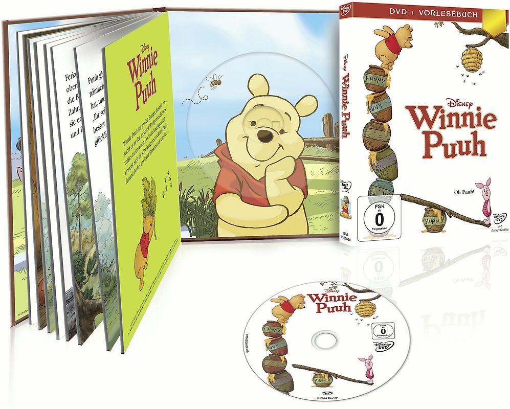 Winnie Puuh [inkl. Vorlesebuch] DVD