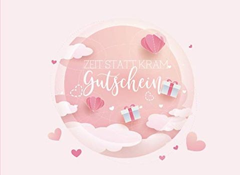 Gutscheinbuch Zeit statt Zeug: Gutscheinbuch zum Ausfüllen für Paare und Freunde| 12 Gutscheine für witzige und lustige Ideen. Geschenk für Frauen und Männer