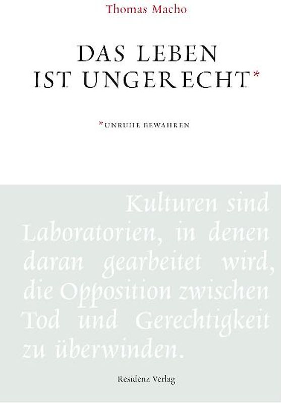 Das Leben ist ungerecht