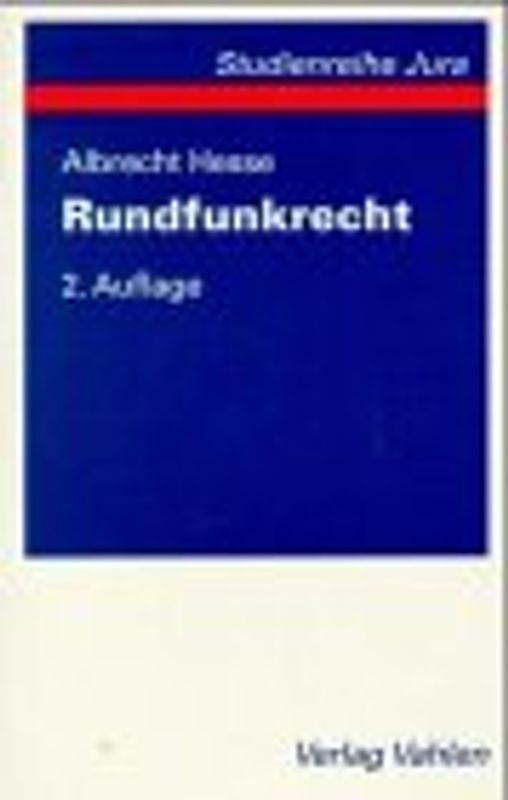 Rundfunkrecht