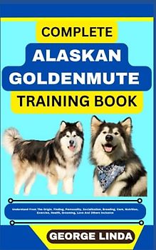 COMPLETE ALASKAN GOLDENMUTE TRAINING BOOK: Understand From The Origin, Finding, Personality, Socialization, Breeding, Care, Nutrition, Exercise, Health, Grooming, Love And Others Inclusive