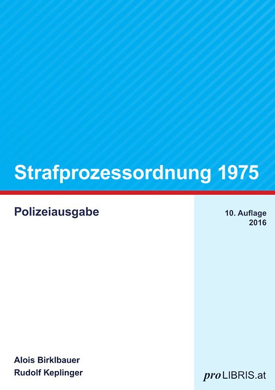 Strafprozessordnung 1975