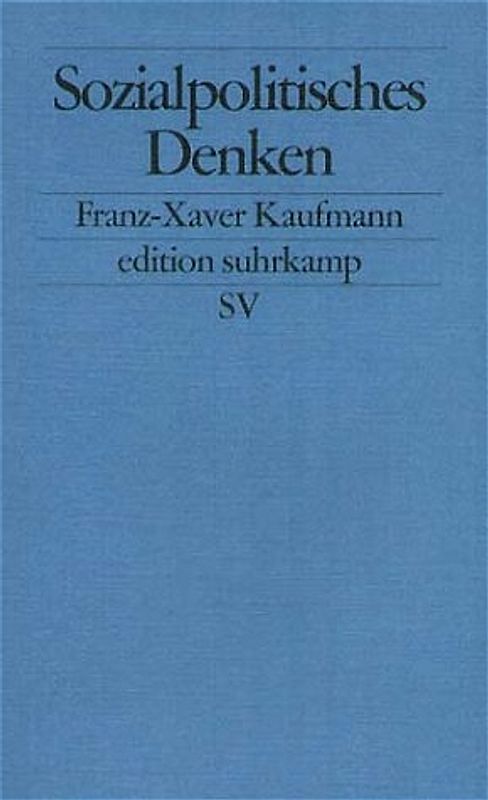 Sozialpolitisches Denken