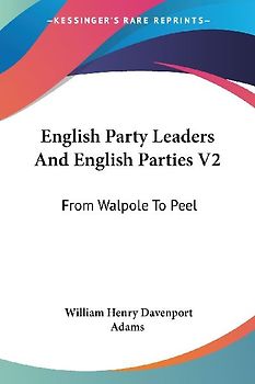 English Party Leaders And English Parties V2